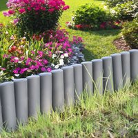 Casa.pro - Palisade Espot 60er Set Beetumrandung 1620cm Dunkelgrau [ ] von CASA.PRO