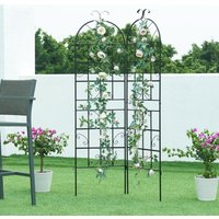 Rankgitter Barrea 2er Set 180x50 cm [ Casa.pro von CASA.PRO