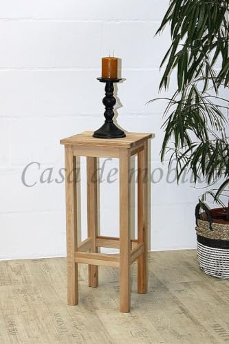 Blumentisch 32x75x32cm Anton Kernbuche massiv Natur geölt von CASA