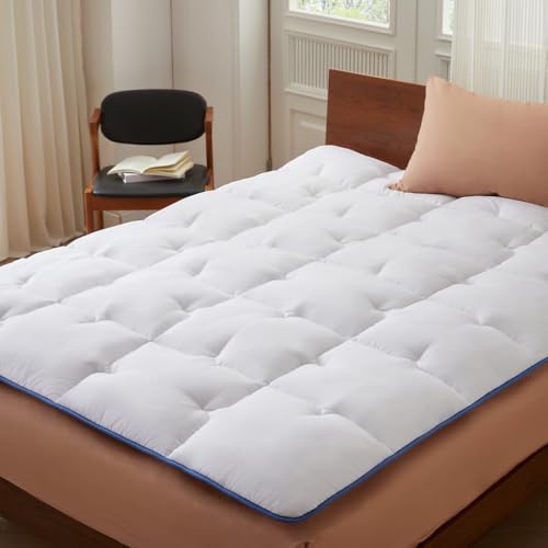 CASABEL Matratzenauflage 140x190 cm aus Atmungsaktiver Mikrofaser, Gesteppter Matrazen Topper 140x190 - Ultraweich, Waschbar und Milbenabweisend, Matratzenschoner für Matratzen und Boxspringbett von CASABEL