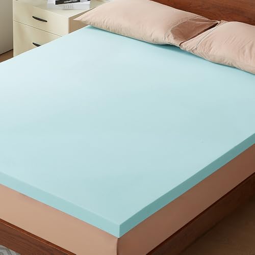CASABEL Memory Foam Topper 160x200 cm, 4 cm Viskoelastischer Gel Matratzen Topper mit Kühl-Effekt, Ergonomisch und Atmungsaktiv – Ideal für Doppelbett, Boxspringbett und Schlafsofa CASABEL Memory Foam Topper 160x200 cm, 4 cm Viskoelastischer Gel Matratzen Topper mit Kühl-Effekt, Ergonomisch und Atmungsaktiv – Ideal für Doppelbett, Boxspringbett und Schlafsofa von CASABEL