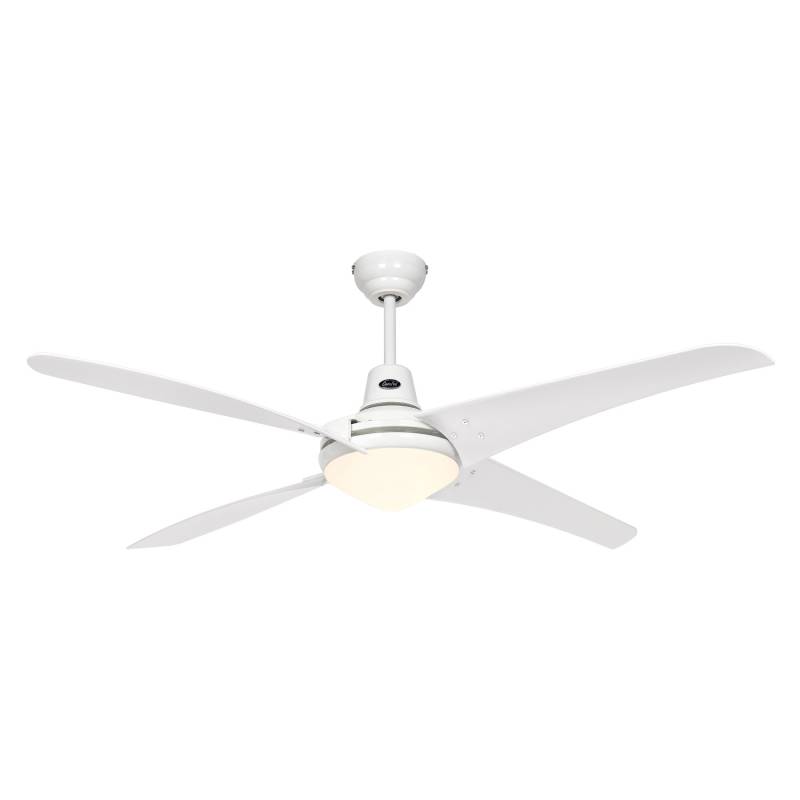 CASAFAN Deckenventilator mit Beleuchtung und Fernbedienung Mirage 142 cm Weiß - Weiß von CASAFAN