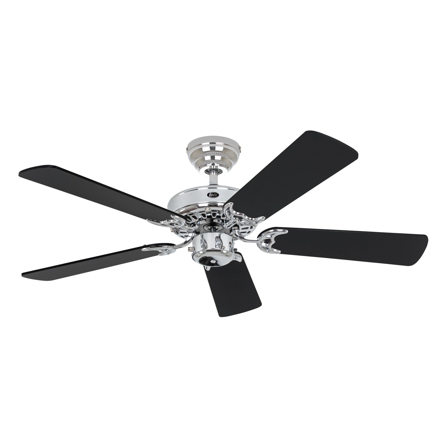 CASAFAN Deckenventilator mit Zugkette Classic Royal Chrom Glänzend 103 Schwarz - Graphit CASAFAN Deckenventilator mit Zugkette Classic Royal Chrom Glänzend 103 Schwarz - Graphit von CASAFAN