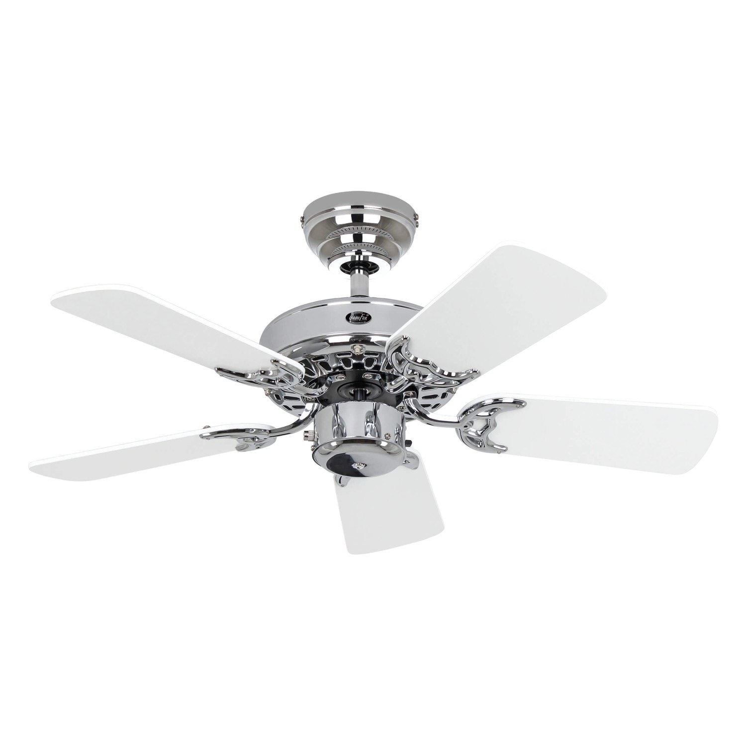 CASAFAN Deckenventilator mit Zugkette Classic Royal Chrom Glänzend 75 CASAFAN Deckenventilator mit Zugkette Classic Royal Chrom Glänzend 75 von CASAFAN