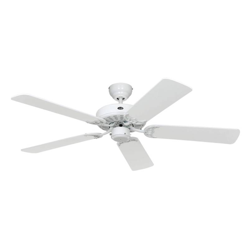 CASAFAN Deckenventilator mit Zugkette Classic Royal Weiß 132 von CASAFAN