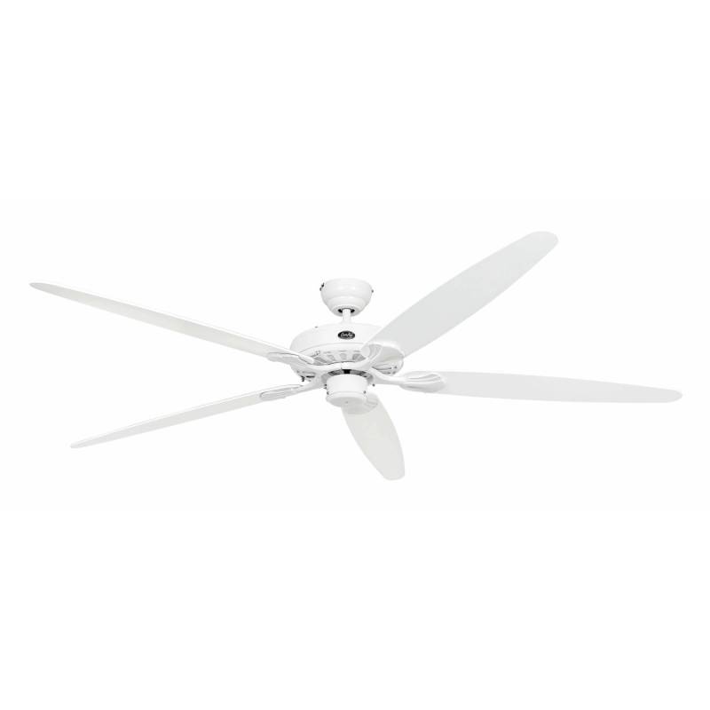 CASAFAN Deckenventilator mit Zugkette Classic Royal Weiß 180 Weiß - Lichtgrau von CASAFAN