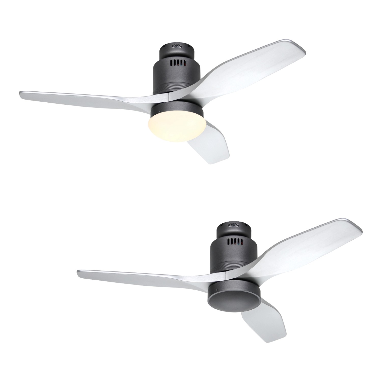 CASAFAN Energiespar Deckenventilator Aerodynamix Eco 112 cm Basaltgrau - Silber CASAFAN Energiespar Deckenventilator Aerodynamix Eco 112 cm Basaltgrau - Silber von CASAFAN