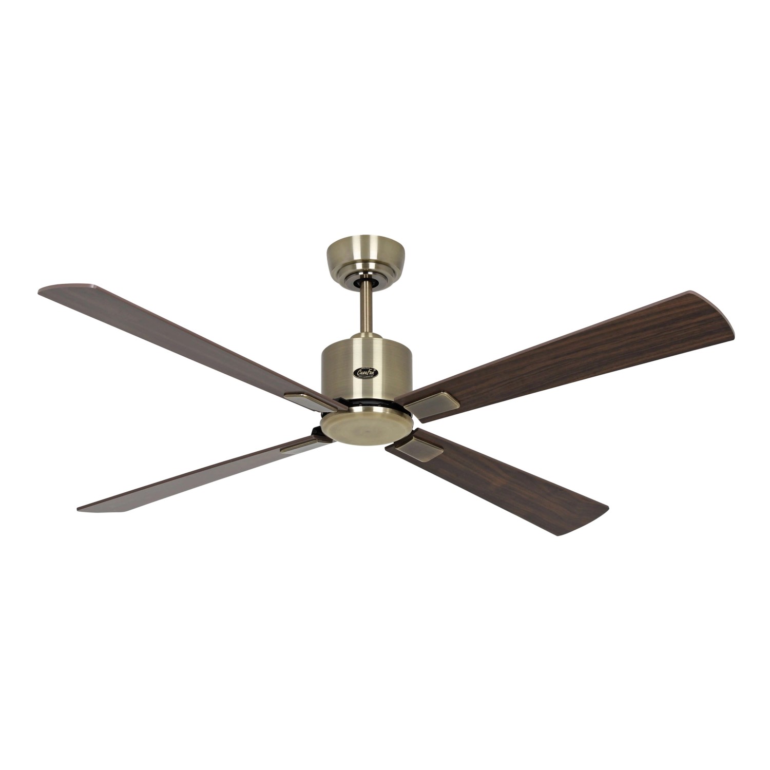 CASAFAN Energiespar Deckenventilator Eco Neo III 132 cm Messing Antik Flügel Nussbaum - Kirschbaum mit Fernbedienung CASAFAN Energiespar Deckenventilator Eco Neo III 132 cm Messing Antik Flügel Nussbaum - Kirschbaum mit Fernbedienung von CASAFAN