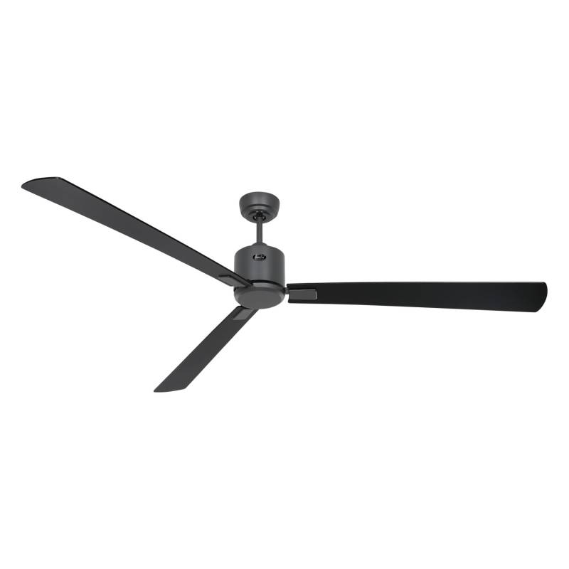 CASAFAN Energiespar Deckenventilator Eco Neo III 180 cm Basaltgrau Flügel Schwarz - Teak mit Fernbedienung CASAFAN Energiespar Deckenventilator Eco Neo III 180 cm Basaltgrau Flügel Schwarz - Teak mit Fernbedienung von CASAFAN