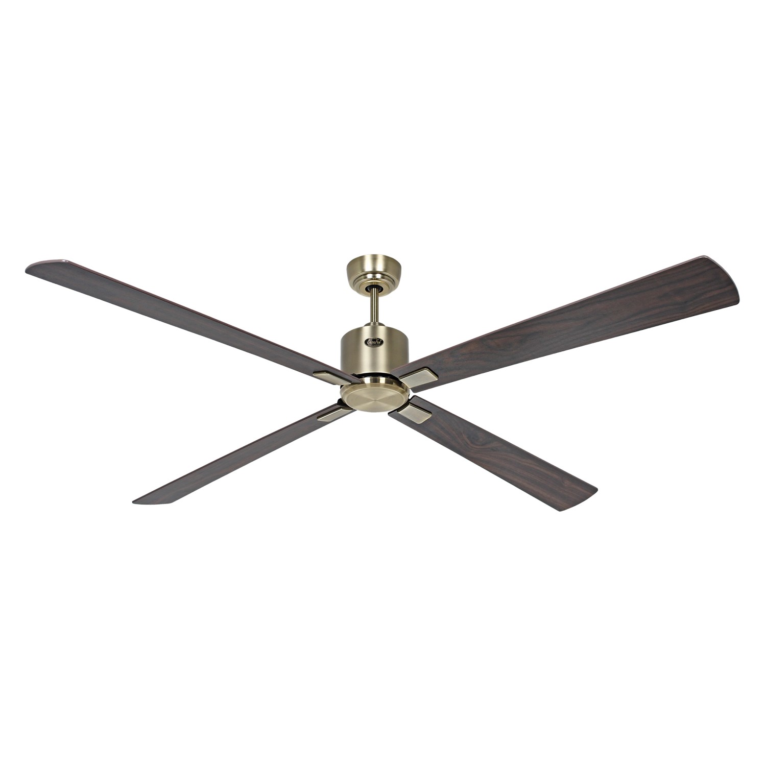 CASAFAN Energiespar Deckenventilator Eco Neo III 180 cm Messing Antik Flügel Nussbaum - Kirschbaum mit Fernbedienung CASAFAN Energiespar Deckenventilator Eco Neo III 180 cm Messing Antik Flügel Nussbaum - Kirschbaum mit Fernbedienung von CASAFAN