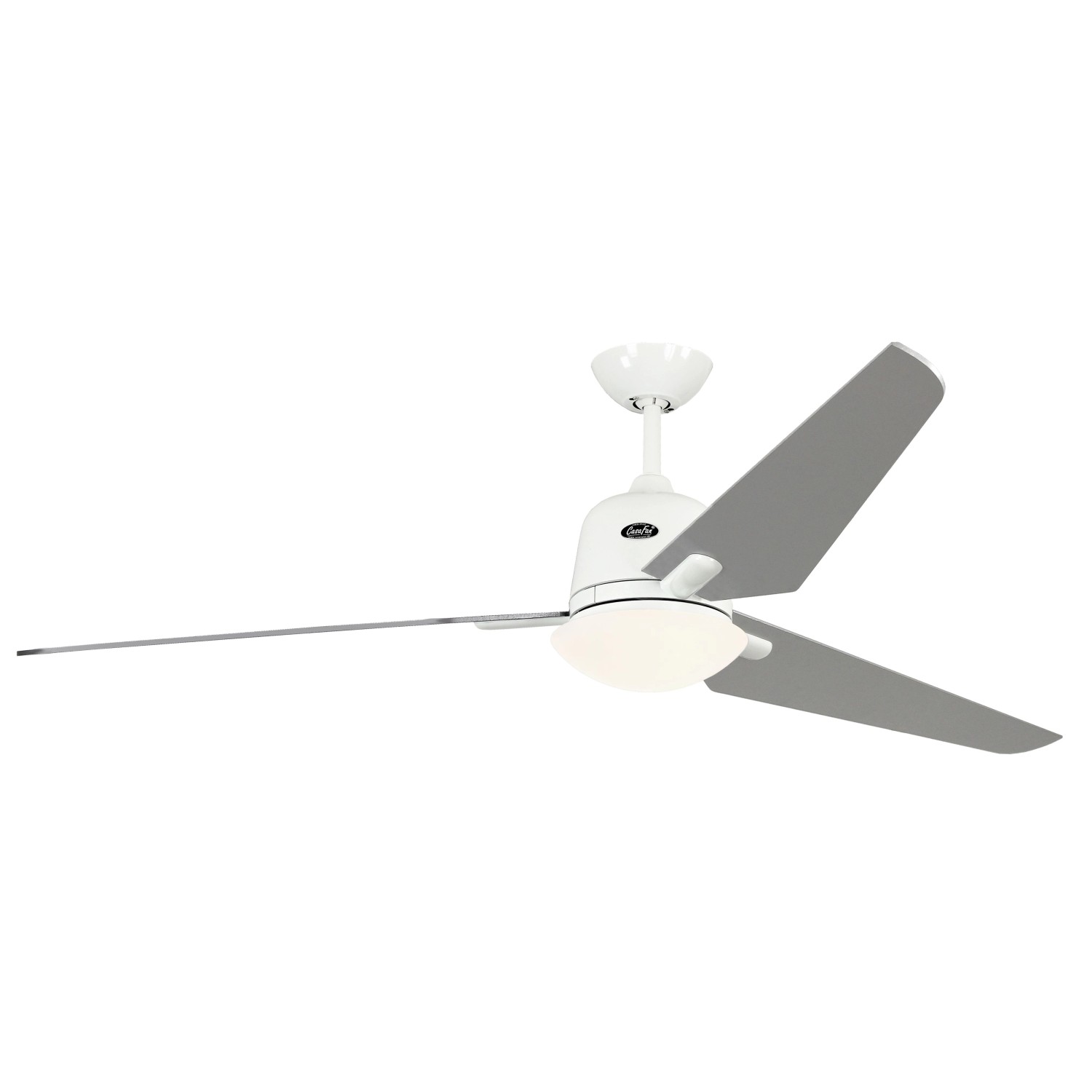 CASAFAN Energiespar Deckenventilator mit Beleuchtung und Fernbedienung Eco Aviatos 162 cm Weiß - Silbergrau CASAFAN Energiespar Deckenventilator mit Beleuchtung und Fernbedienung Eco Aviatos 162 cm Weiß - Silbergrau von CASAFAN