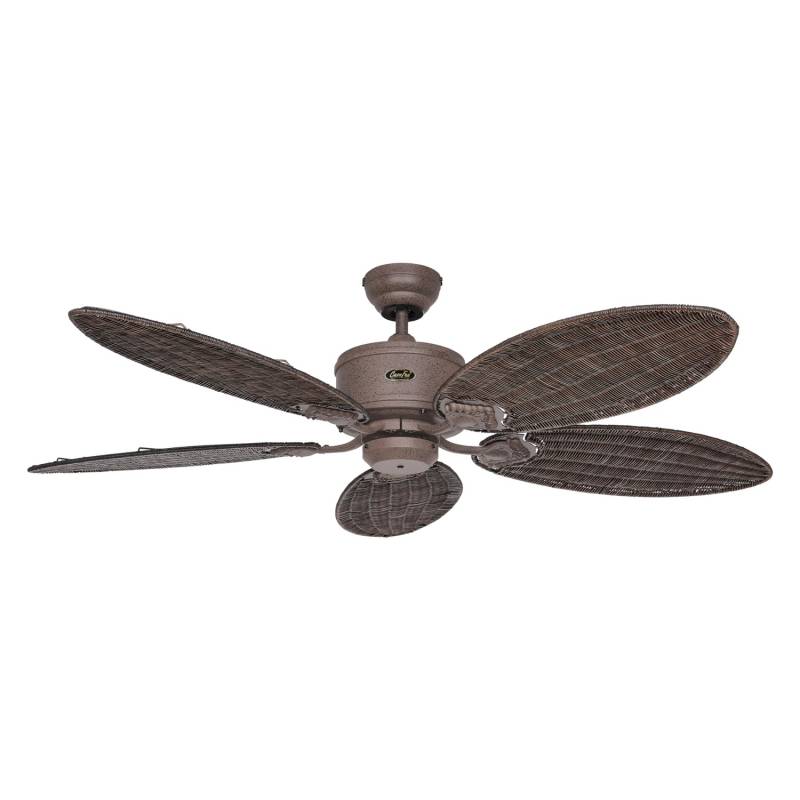 CASAFAN Energiespar Deckenventilator mit Fernbedienung Caribbean Dream Eco II Braun - Rattan CASAFAN Energiespar Deckenventilator mit Fernbedienung Caribbean Dream Eco II Braun - Rattan von CASAFAN