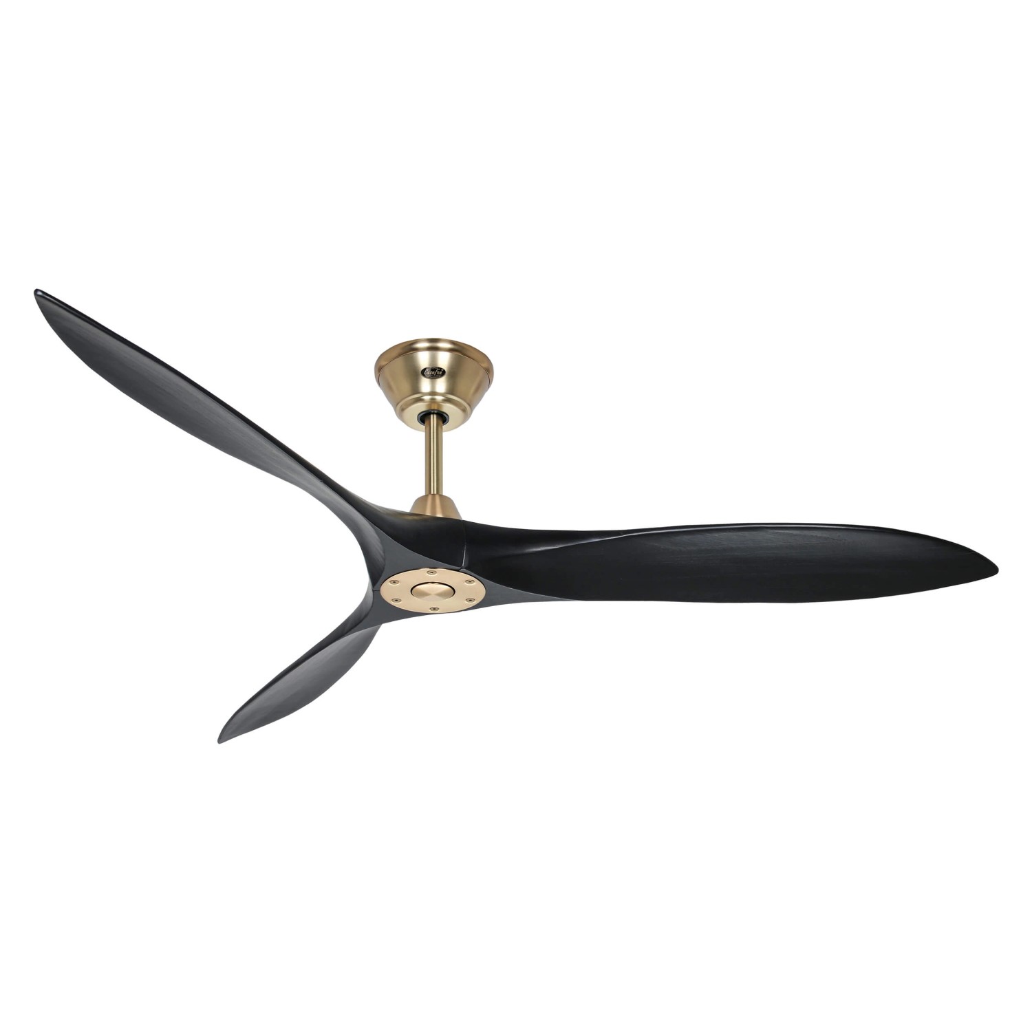 CASAFAN Energiespar Deckenventilator mit Fernbedienung Eco Airscrew 152 cm Messing Gebürstet - Schwarz matt CASAFAN Energiespar Deckenventilator mit Fernbedienung Eco Airscrew 152 cm Messing Gebürstet - Schwarz matt von CASAFAN