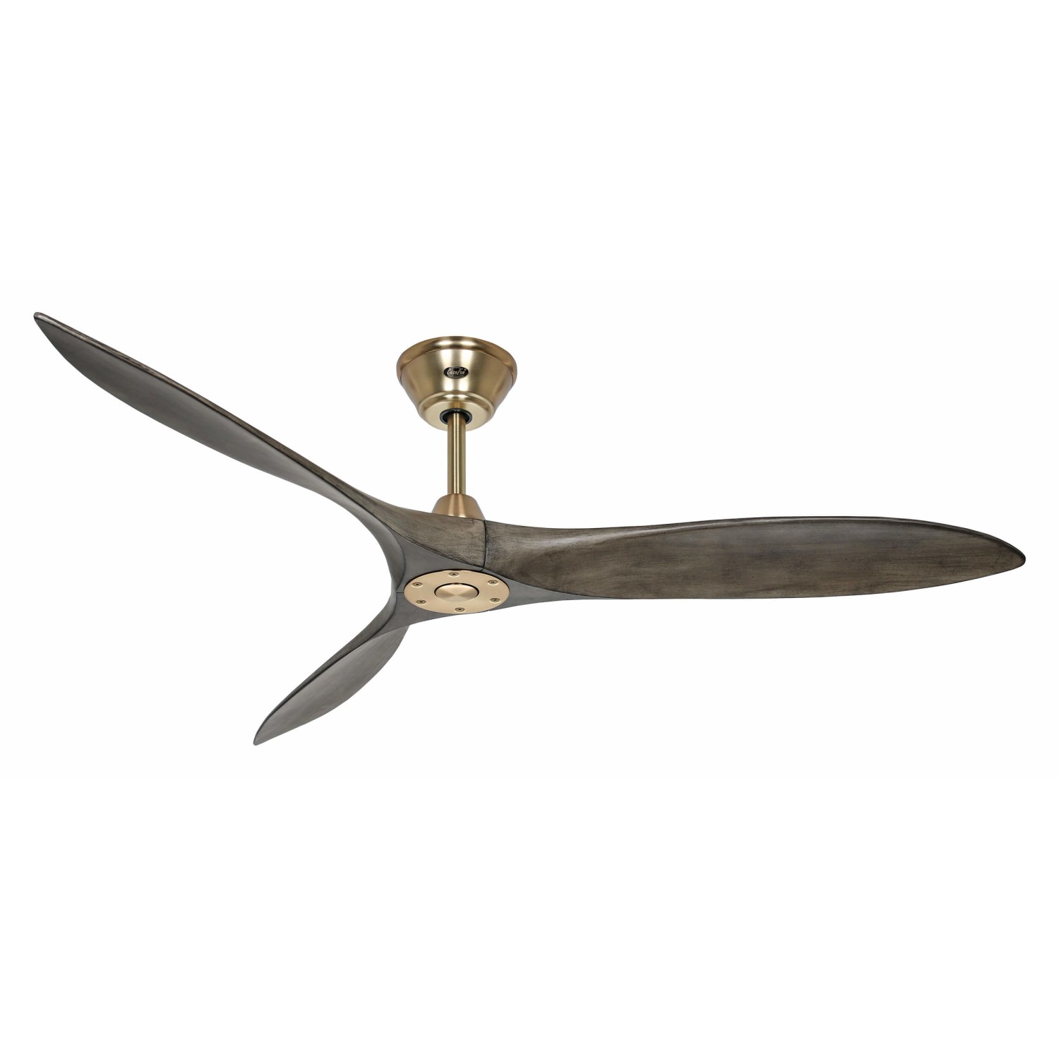 CASAFAN Energiespar Deckenventilator mit Fernbedienung Eco Airscrew 152 cm Messing - Grey Washed CASAFAN Energiespar Deckenventilator mit Fernbedienung Eco Airscrew 152 cm Messing - Grey Washed von CASAFAN