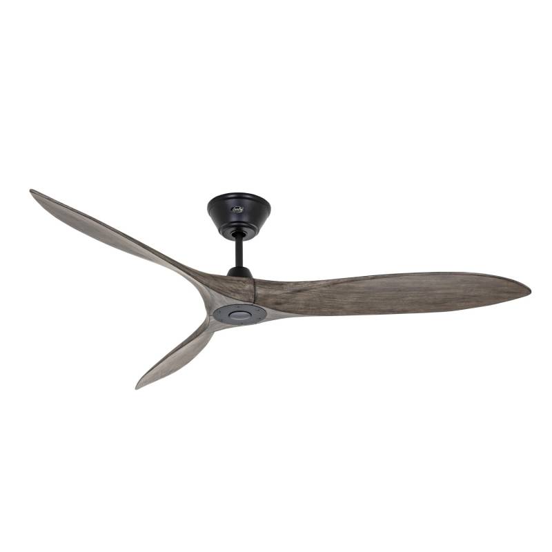 CASAFAN Energiespar Deckenventilator mit Fernbedienung Eco Airscrew 152 cm Schwarz matt - Grey Washed CASAFAN Energiespar Deckenventilator mit Fernbedienung Eco Airscrew 152 cm Schwarz matt - Grey Washed von CASAFAN