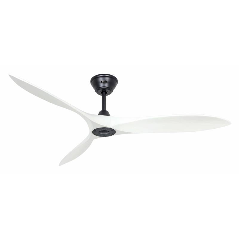 CASAFAN Energiespar Deckenventilator mit Fernbedienung Eco Airscrew 152 cm Schwarz matt - Weiß matt CASAFAN Energiespar Deckenventilator mit Fernbedienung Eco Airscrew 152 cm Schwarz matt - Weiß matt von CASAFAN