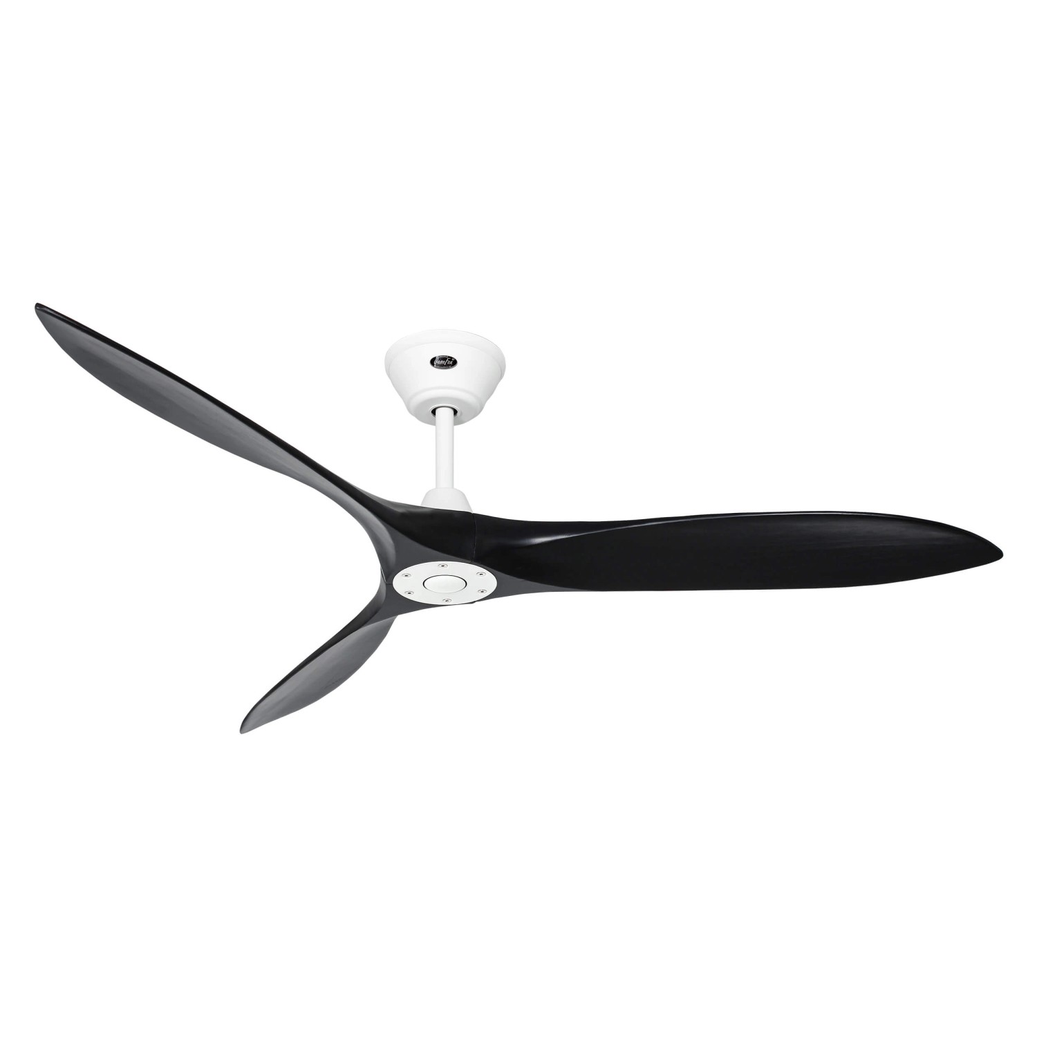 CASAFAN Energiespar Deckenventilator mit Fernbedienung Eco Airscrew 152 cm Weiß matt - Schwarz matt CASAFAN Energiespar Deckenventilator mit Fernbedienung Eco Airscrew 152 cm Weiß matt - Schwarz matt von CASAFAN
