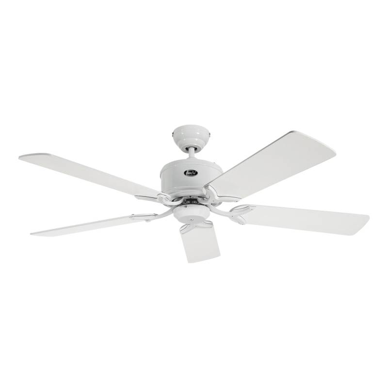 CASAFAN Energiespar Deckenventilator mit Fernbedienung Eco Elements 132 cm Weiß von CASAFAN
