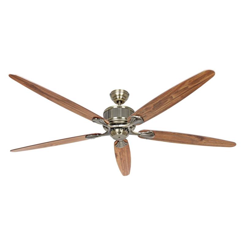 CASAFAN Energiespar Deckenventilator mit Fernbedienung Eco Elements 180 cm Messing Antik CASAFAN Energiespar Deckenventilator mit Fernbedienung Eco Elements 180 cm Messing Antik von CASAFAN