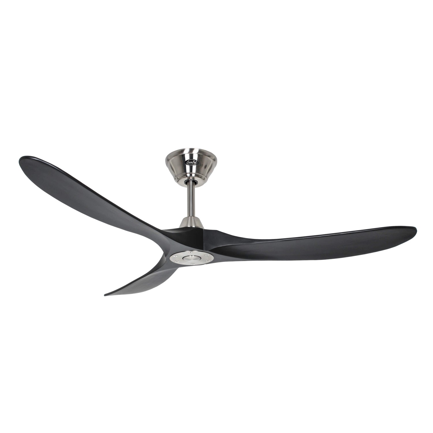 CASAFAN Energiespar Deckenventilator mit Fernbedienung Eco Genuino Chrom Gebürstet - Matt Schwarz 152 cm CASAFAN Energiespar Deckenventilator mit Fernbedienung Eco Genuino Chrom Gebürstet - Matt Schwarz 152 cm von CASAFAN