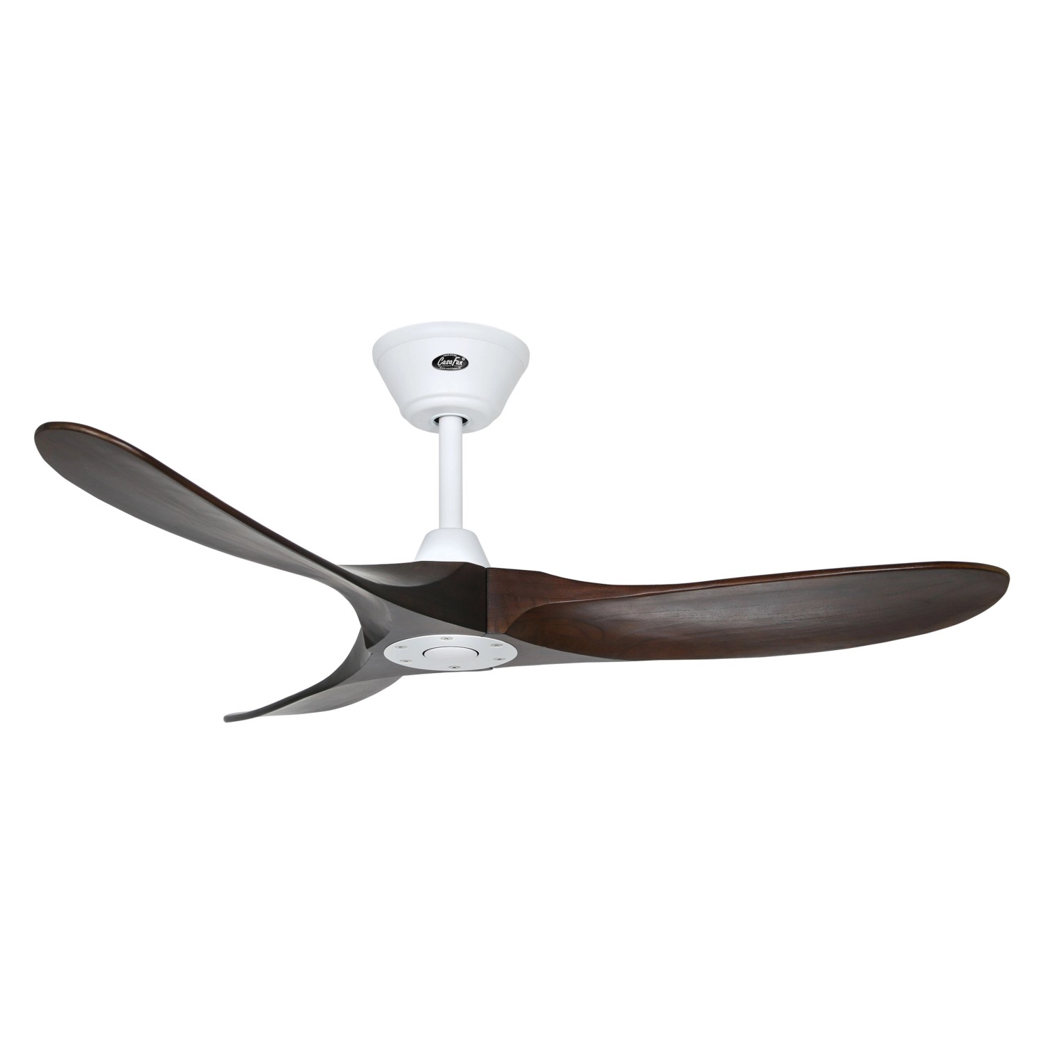 CASAFAN Energiespar Deckenventilator mit Fernbedienung Eco Genuino Matt Weiß - Nussbaum 122 cm CASAFAN Energiespar Deckenventilator mit Fernbedienung Eco Genuino Matt Weiß - Nussbaum 122 cm von CASAFAN
