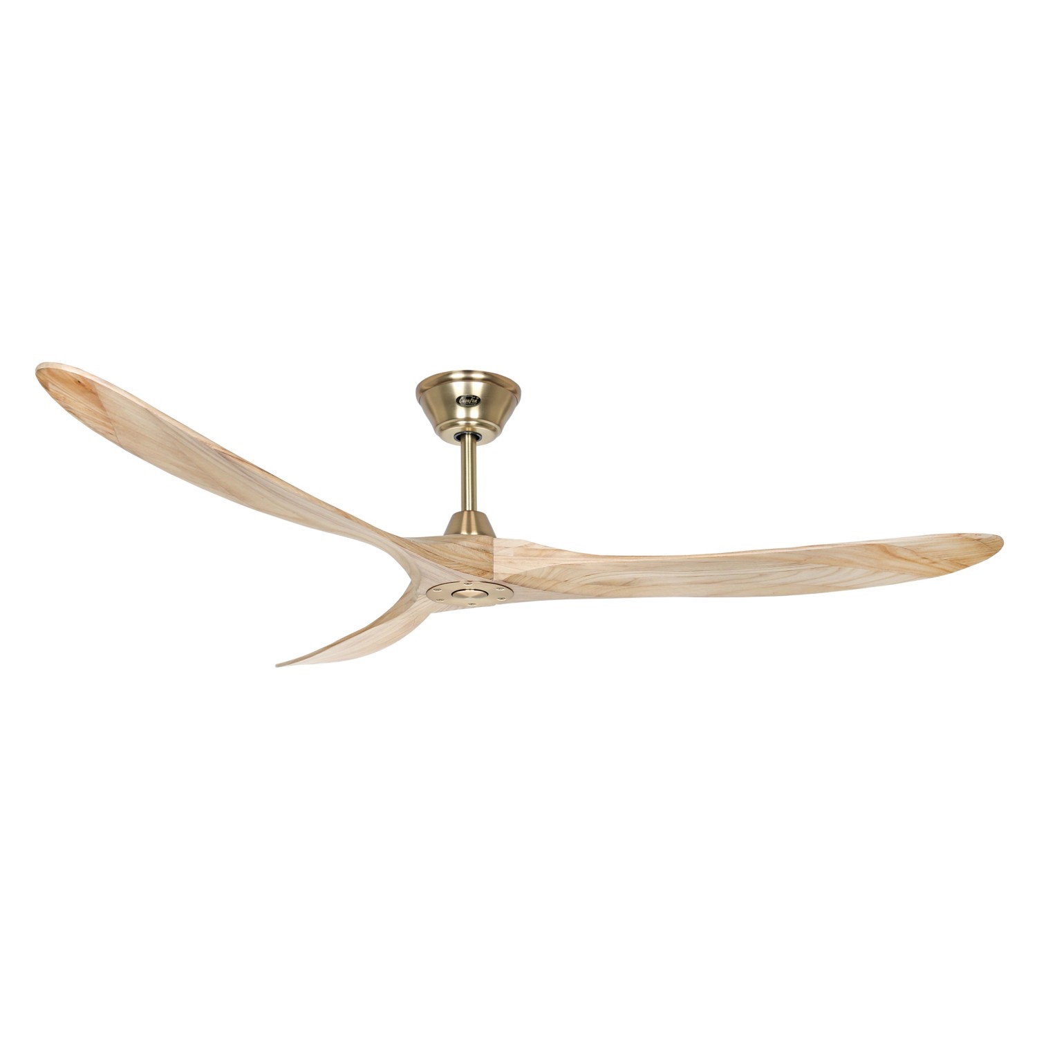 CASAFAN Energiespar Deckenventilator mit Fernbedienung Eco Genuino Messing Gebürstet - Holz Natur 180 cm CASAFAN Energiespar Deckenventilator mit Fernbedienung Eco Genuino Messing Gebürstet - Holz Natur 180 cm von CASAFAN