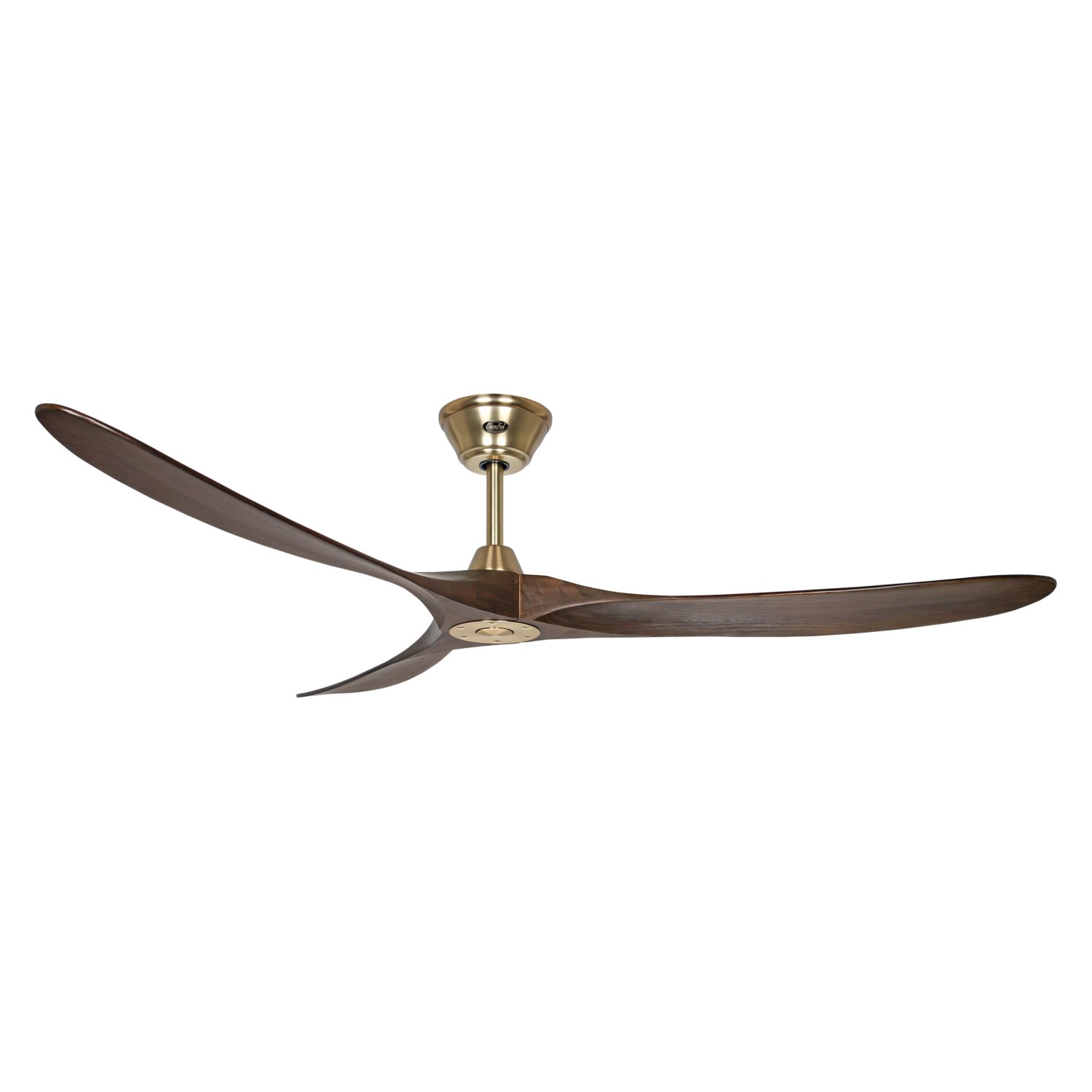 CASAFAN Energiespar Deckenventilator mit Fernbedienung Eco Genuino Messing Gebürstet - Nussbaum 180 cm CASAFAN Energiespar Deckenventilator mit Fernbedienung Eco Genuino Messing Gebürstet - Nussbaum 180 cm von CASAFAN