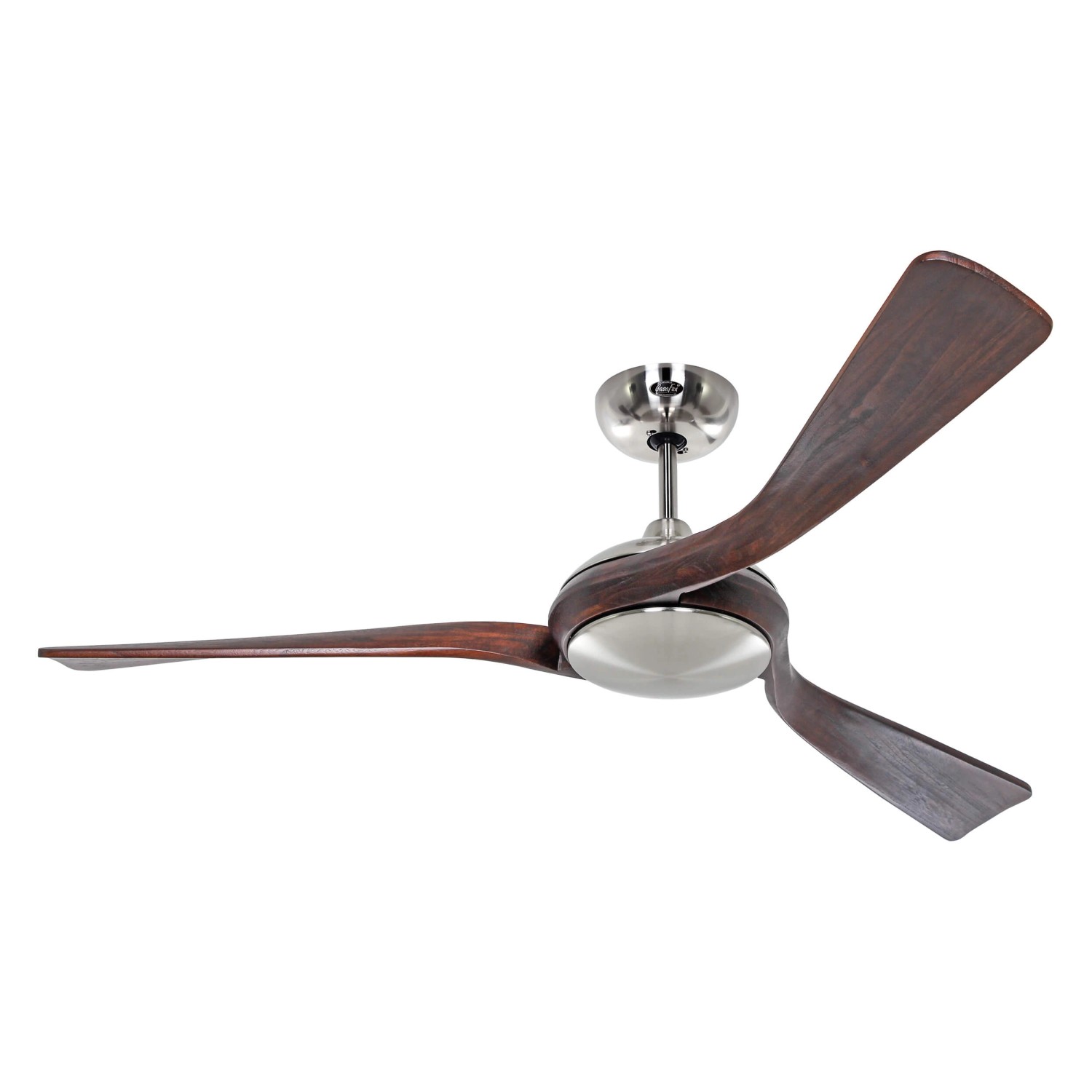 CASAFAN Energiespar Deckenventilator mit Fernbedienung Eco Interior 140 cm Chrom - Nussbaum CASAFAN Energiespar Deckenventilator mit Fernbedienung Eco Interior 140 cm Chrom - Nussbaum von CASAFAN