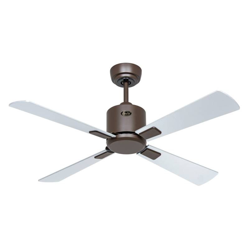 CASAFAN Energiespar Deckenventilator mit Fernbedienung Eco Neo III 103 cm Bronze Flügel Wenge - Silbergrau von CASAFAN