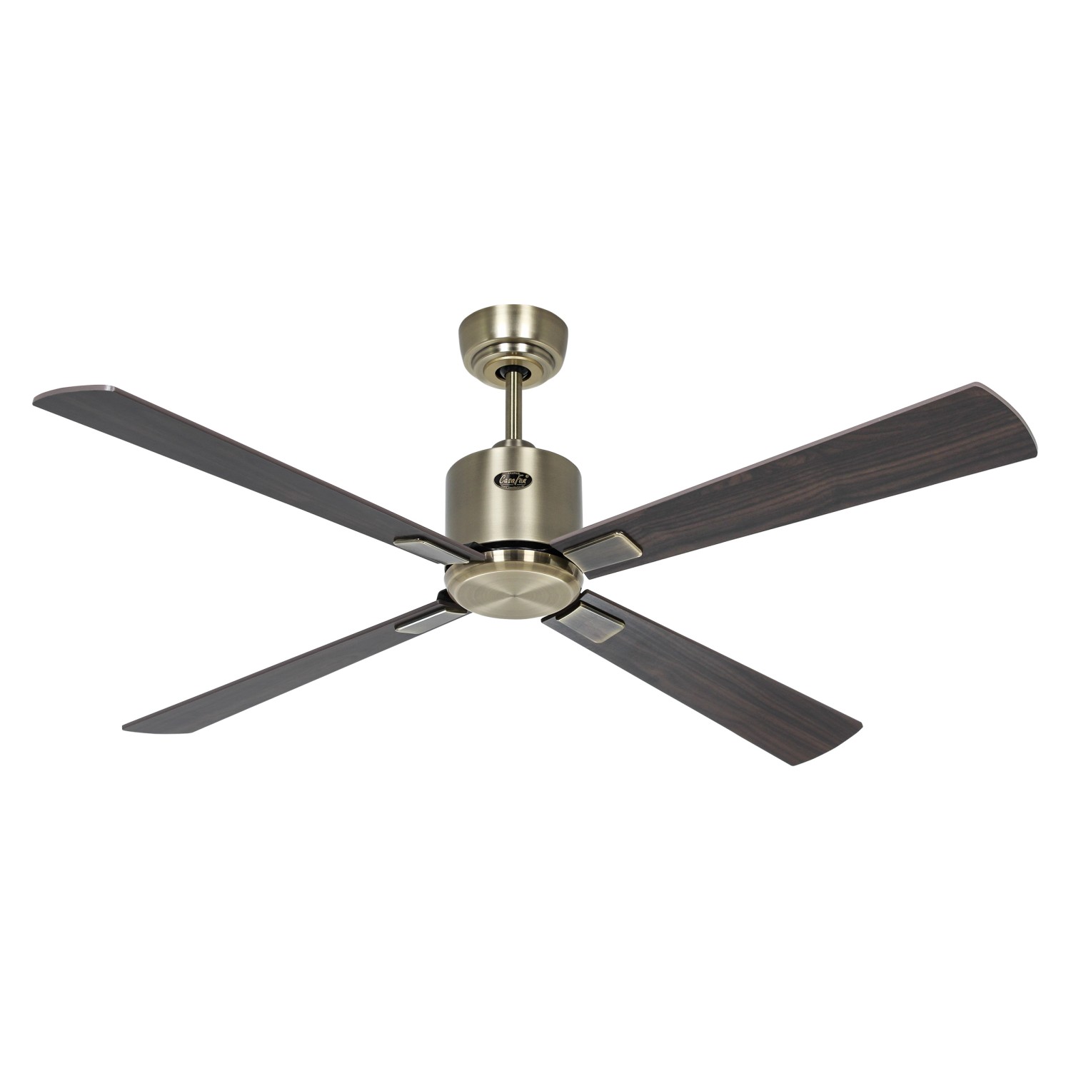 CASAFAN Energiespar Deckenventilator mit Fernbedienung Eco Neo III WiFi 132 cm Messing Antik Flügel Nussbaum - Kirschbaum CASAFAN Energiespar Deckenventilator mit Fernbedienung Eco Neo III WiFi 132 cm Messing Antik Flügel Nussbaum - Kirschbaum von CASAFAN
