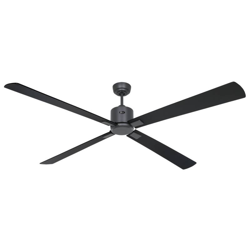 CASAFAN Energiespar Deckenventilator mit Fernbedienung Eco Neo III WiFi 180 cm Basaltgrau Flügel Schwarz - Teak CASAFAN Energiespar Deckenventilator mit Fernbedienung Eco Neo III WiFi 180 cm Basaltgrau Flügel Schwarz - Teak von CASAFAN