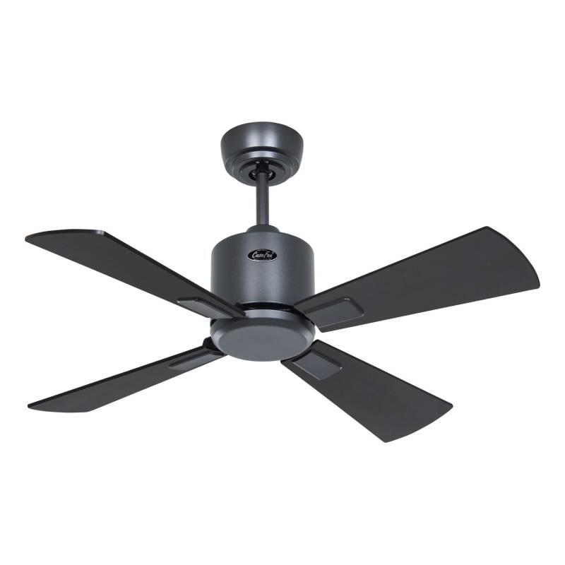 CASAFAN Energiespar Deckenventilator mit Fernbedienung Eco Neo III WiFi 92 cm Basaltgrau Flügel Schwarz - Teak CASAFAN Energiespar Deckenventilator mit Fernbedienung Eco Neo III WiFi 92 cm Basaltgrau Flügel Schwarz - Teak von CASAFAN