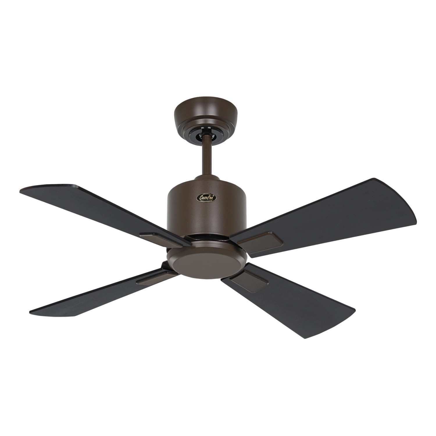 CASAFAN Energiespar Deckenventilator mit Fernbedienung Eco Neo III WiFi 92 cm Bronze Flügel Schwarz - Teak CASAFAN Energiespar Deckenventilator mit Fernbedienung Eco Neo III WiFi 92 cm Bronze Flügel Schwarz - Teak von CASAFAN