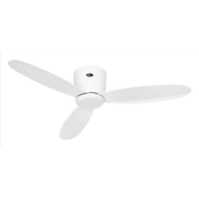 CASAFAN Energiespar Deckenventilator mit Fernbedienung Eco Plano II 112 cm Weiß von CASAFAN