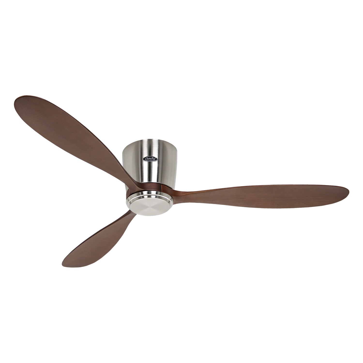CASAFAN Energiespar Deckenventilator mit Fernbedienung Eco Plano Wood WiFi Chrom Gebürstet - Nussbaum CASAFAN Energiespar Deckenventilator mit Fernbedienung Eco Plano Wood WiFi Chrom Gebürstet - Nussbaum von CASAFAN