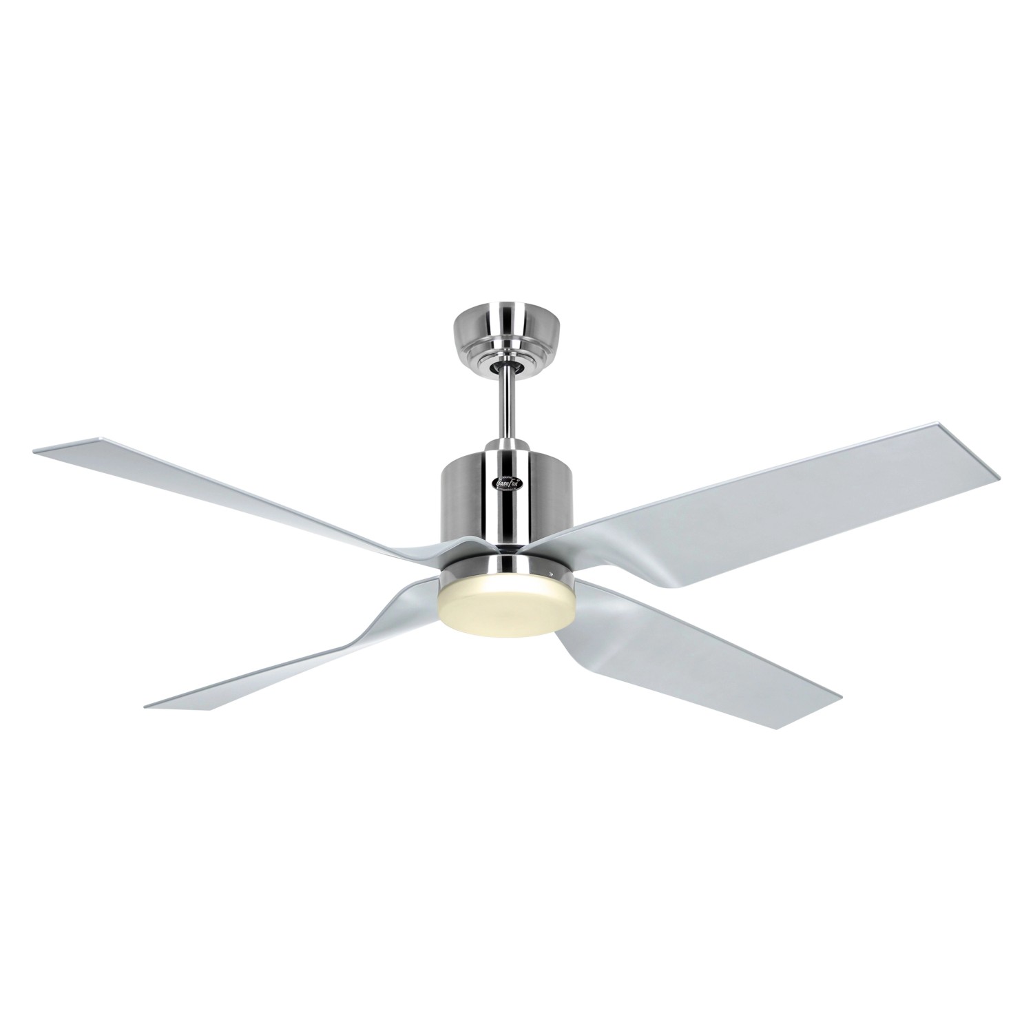 CASAFAN Energiespar Deckenventilator mit LED Beleuchtung und Fernbedienung Eco Dynamix II-Z WiFi 132 cm Chrom CASAFAN Energiespar Deckenventilator mit LED Beleuchtung und Fernbedienung Eco Dynamix II-Z WiFi 132 cm Chrom von CASAFAN
