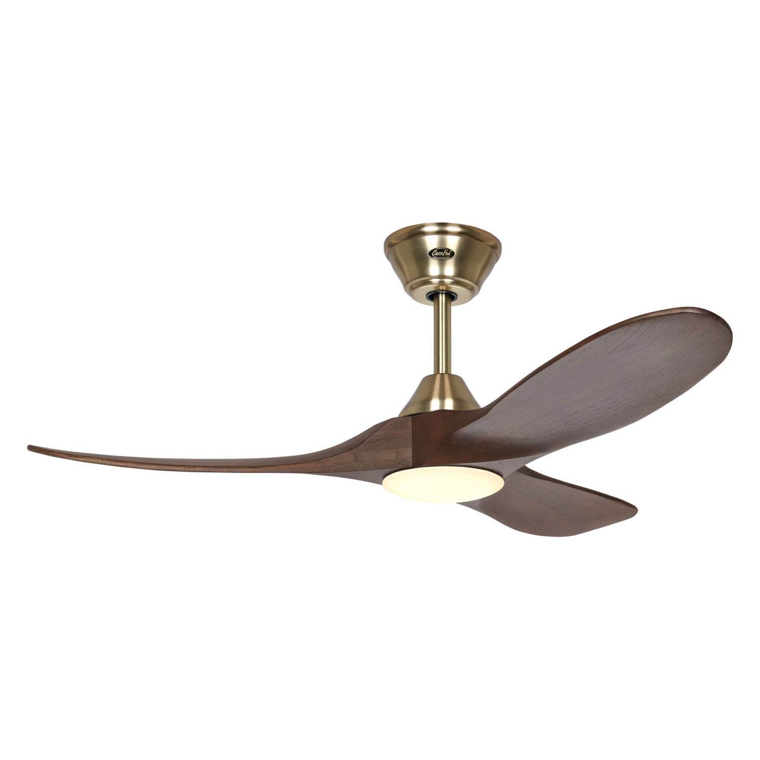 CASAFAN Energiespar Deckenventilator mit LED Beleuchtung und Fernbedienung Eco Genuino-L Messing - Nussbaum 122 cm CASAFAN Energiespar Deckenventilator mit LED Beleuchtung und Fernbedienung Eco Genuino-L Messing - Nussbaum 122 cm von CASAFAN