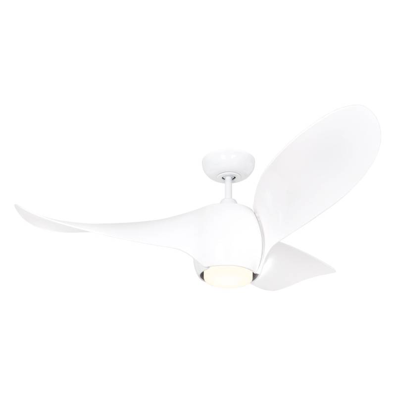 CASAFAN Energiespar Deckenventilator mit LED Beleuchtung und Fernbedienung Eco Helix 132 cm von CASAFAN