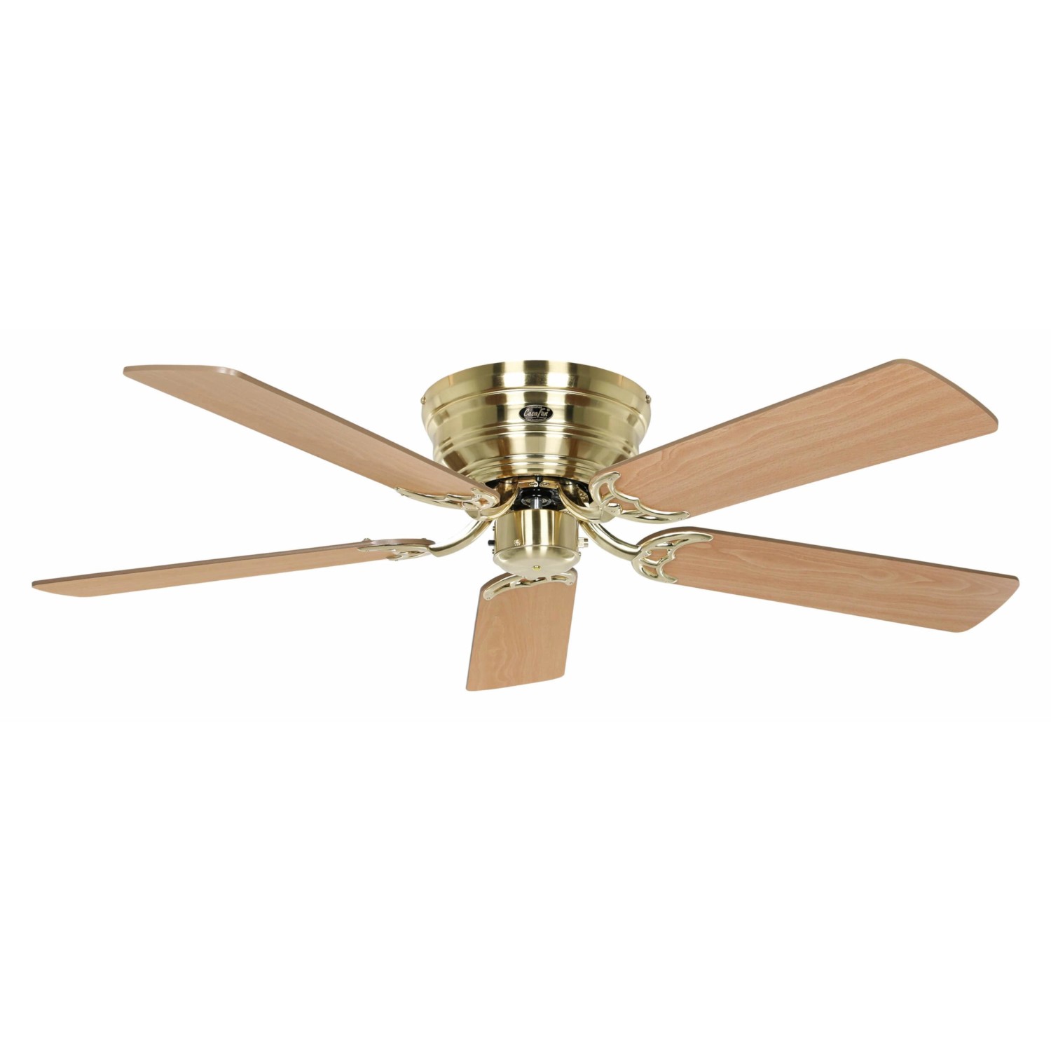 CASAFAN Flacher Deckenventilator mit Zugkette Classic Flat III Messing Gebürstet 132 CASAFAN Flacher Deckenventilator mit Zugkette Classic Flat III Messing Gebürstet 132 von CASAFAN
