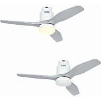 Casafan - Deckenventilator Aerodynamix Eco 112 cm we-sl von CASAFAN