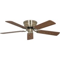 Deckenventilator Classic Flat III Messing antik 132 von CASAFAN