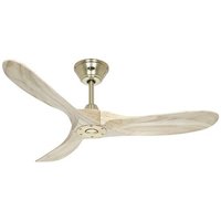 CasaFan ECO GENUINO 122 MG-NT Deckenventilator 11.3W (Ø x H) 1220mm x 280mm Messing von CASAFAN