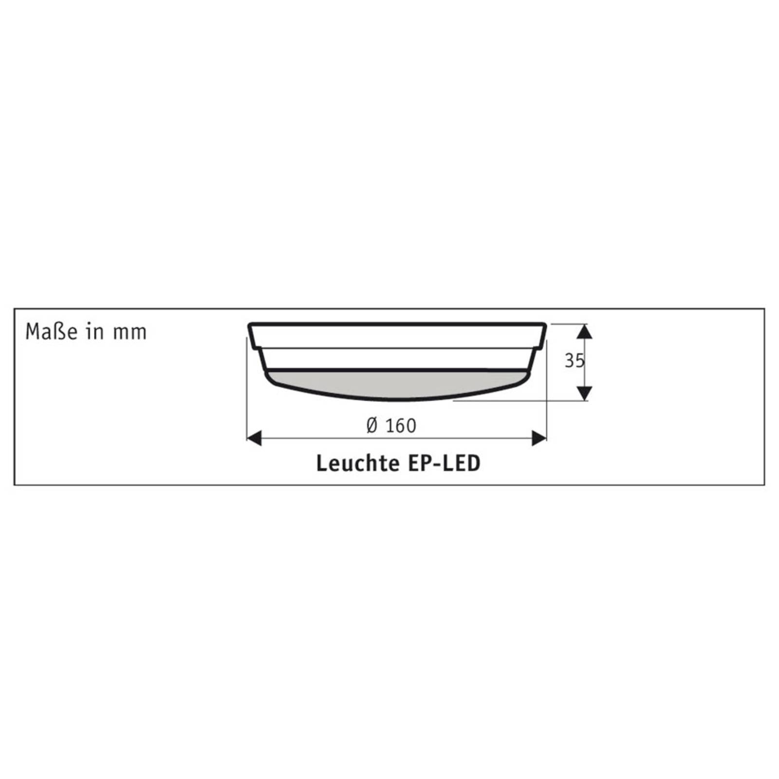 LED-Anbauleuchte für Eco Plano II, weiß von CASAFAN