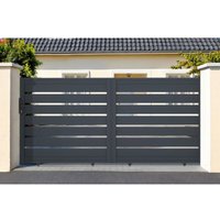 Casanoov - Elektrisches Schiebetor 3 m vogel 300 x 140 cm + tanker C600 Motorisierung von CASANOOV