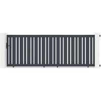 Casanoov - Schiebetor aus aluminium 4m veymont 400 x 140 cm Casanoov - Schiebetor aus aluminium 4m veymont 400 x 140 cm von CASANOOV