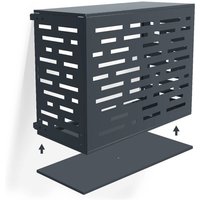 Klimaanlagenabdeckung Amaro Arlberg Anthrazitgrau aus Stahl mit Unterseite – Größe S Klimaanlagenabdeckung Amaro Arlberg Anthrazitgrau aus Stahl mit Unterseite – Größe S von CASANOOV