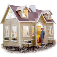 Green House - Großes Gartenhaus aus Holz mit innenliegendem Doppeletagenbett und großen Fenstern paris - 335 x 175 x 260 cm - casas Bemaltes Haus, von GREEN HOUSE