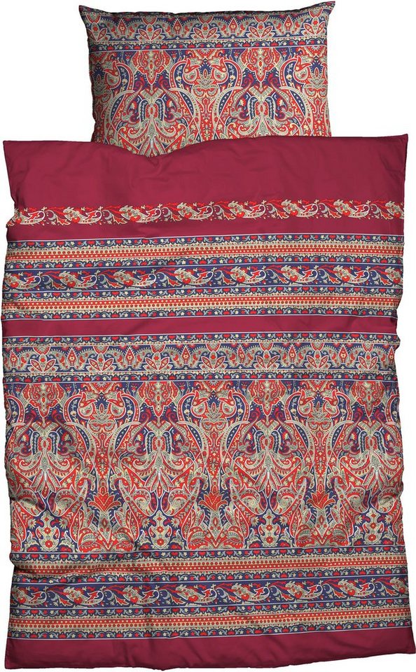 CASATEX Bettwäsche Maribelle, Satin, 2 teilig, exklusives Design, orientalische Ornamente und Bordüren CASATEX Bettwäsche Maribelle, Satin, 2 teilig, exklusives Design, orientalische Ornamente und Bordüren von CASATEX