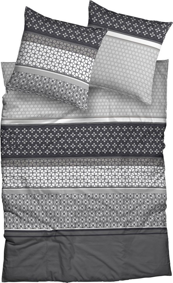 CASATEX Bettwäsche Bettwäsche "Poupy", Mako-Satin, Ornamente CASATEX Bettwäsche Bettwäsche "Poupy", Mako-Satin, Ornamente von CASATEX