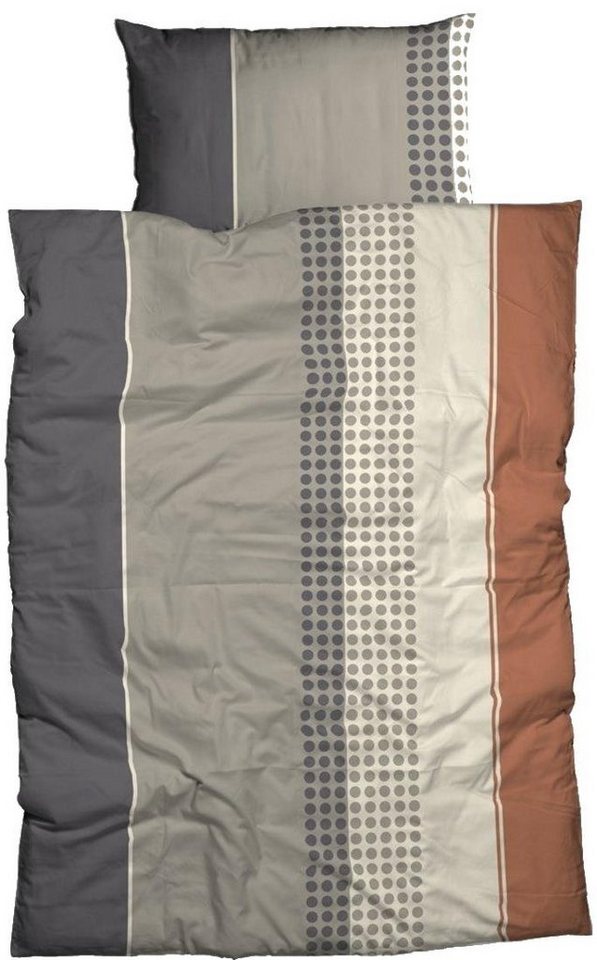 CASATEX Bettwäsche RENZO exklusives Bettwäsche-Set natürlich Baumwolle, 2 teilig, zeitlos elegante Streifen CASATEX Bettwäsche RENZO exklusives Bettwäsche-Set natürlich Baumwolle, 2 teilig, zeitlos elegante Streifen von CASATEX